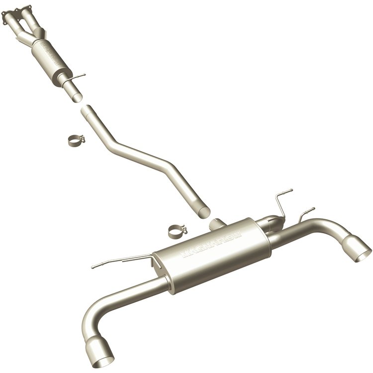 15576 Touring Series Cat-Back Performance Exhaust System for 2008-2012 Land Rover LR2