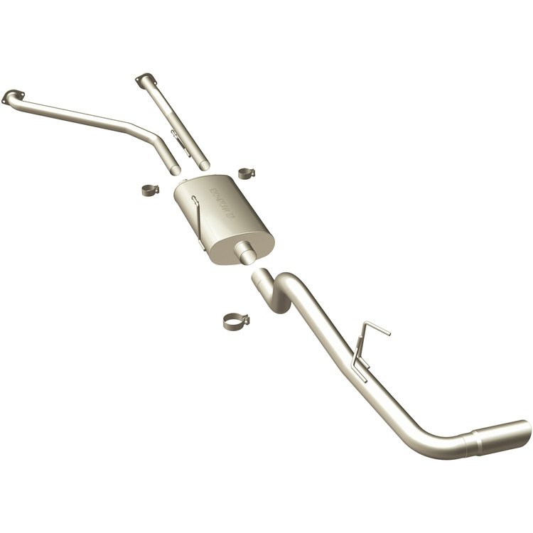 MF Series Cat-Back Exhaust System 2010-2019 Frontier 4.0L (Ext/Crew Cab, Short Bed)
