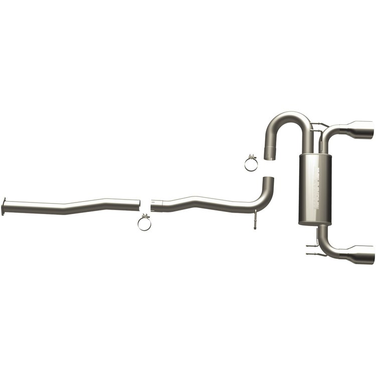 Cat-Back Exhaust System 2009-11 Mitsubishi Lancer Ralliart 2.0L L4