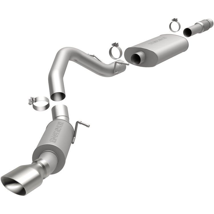 15626 Street Series Cat-Back Performance Exhaust System for 2011-2012 Cadillac Escalade