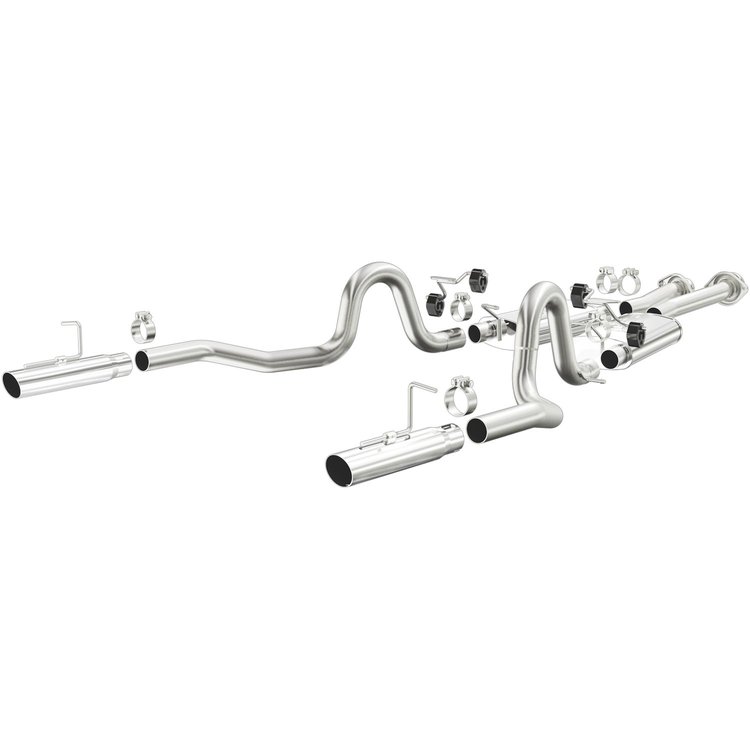 15630 Street Series Cat-Back Performance Exhaust System for 1986-1993 Ford Mustang