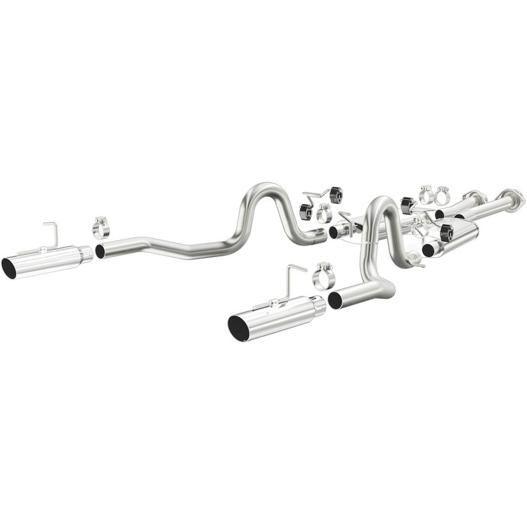 15638 Street Series Cat-Back Performance Exhaust System for 1994-1998 Ford Mustang