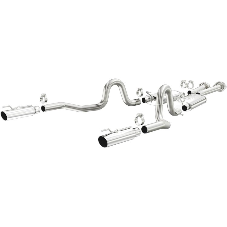 15671 Street Series Cat-Back Performance Exhaust System for 1999-2004 Ford Mustang
