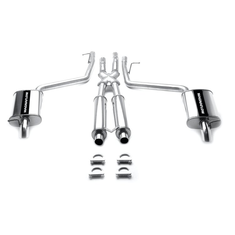 Cat-Back Exhaust System 2000-02 Lincoln LS 3.0L V6, 3.9L V8