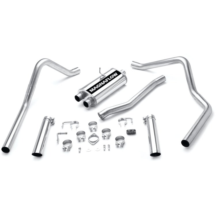 15773 Street Series Cat-Back Performance Exhaust System Fits Select Ford, Mazda Models