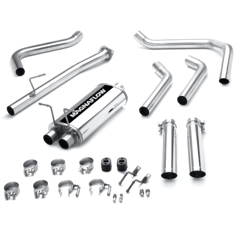 15796 Street Series Cat-Back Performance Exhaust System Fits Select Chevrolet, GMC Models
