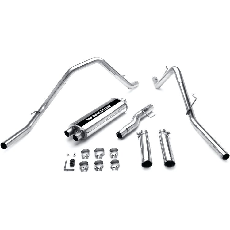 MF Series Cat-Back Exhaust System 2002-03 Ram 1500 4.7L/5.9L, Crew Cab/78" Bed