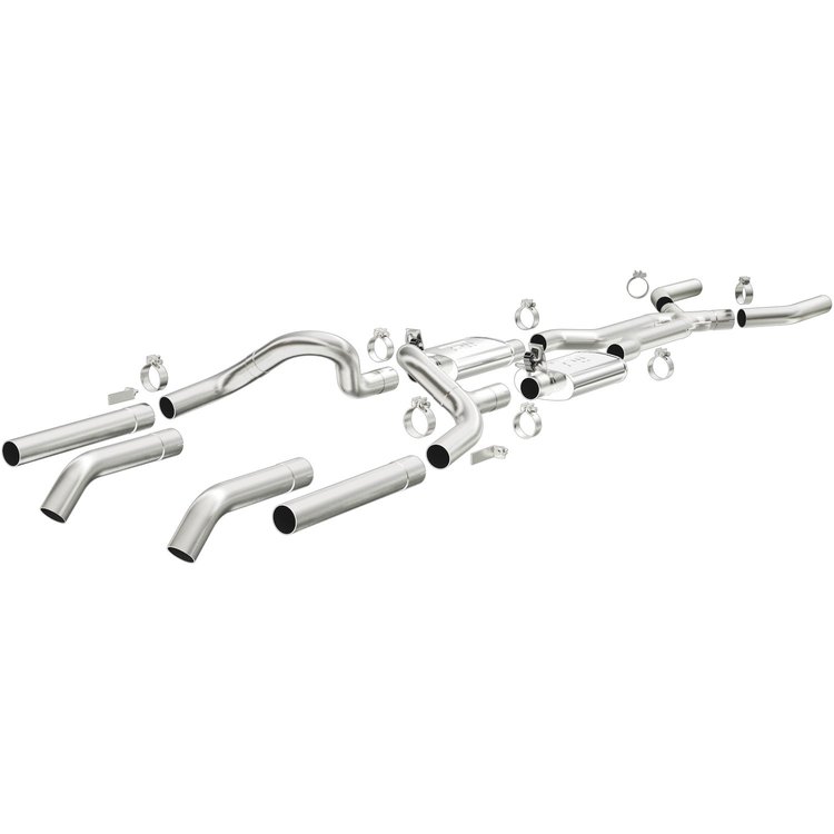 15819 Street Series Crossmember-Back Performance Exhaust System for 1967-1970 Ford Mustang