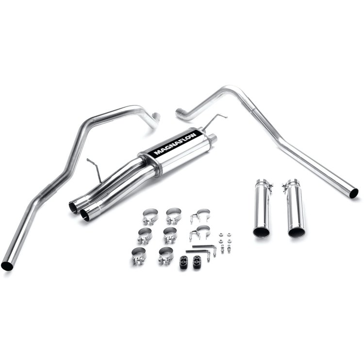 15829 Street Series Cat-Back Performance Exhaust System Fits Select Chevrolet, GMC Models