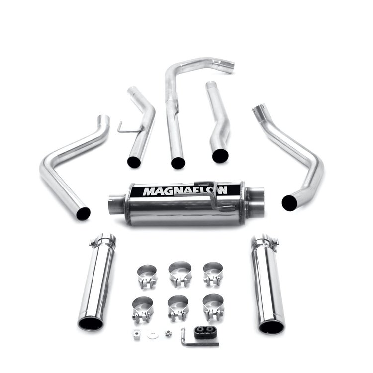 MF Series Cat-Back Exhaust System 2004-2006 Titan 5.6L (Ext/Crew Cab, Short Bed)