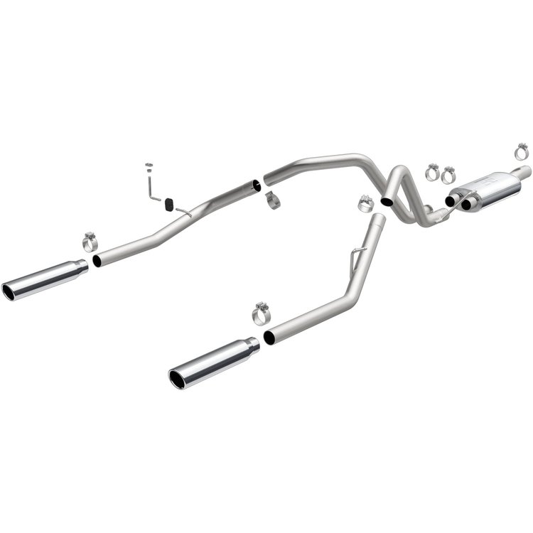 15863 Street Series Cat-Back Performance Exhaust System for 2004-2005 Dodge Ram 1500
