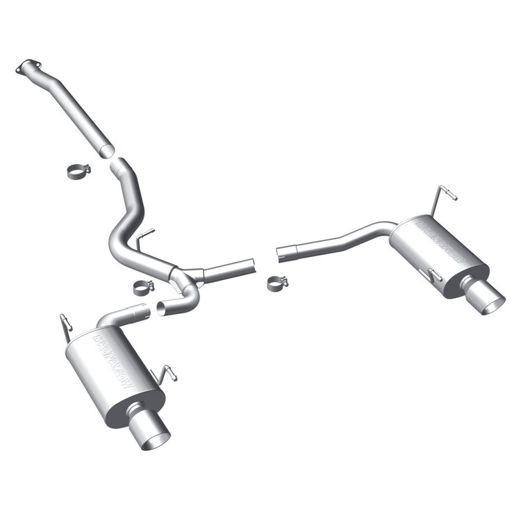 Street Series Cat-Back Exhaust System 2010-12 for Subaru Legacy GT Turbo 2.5L L4