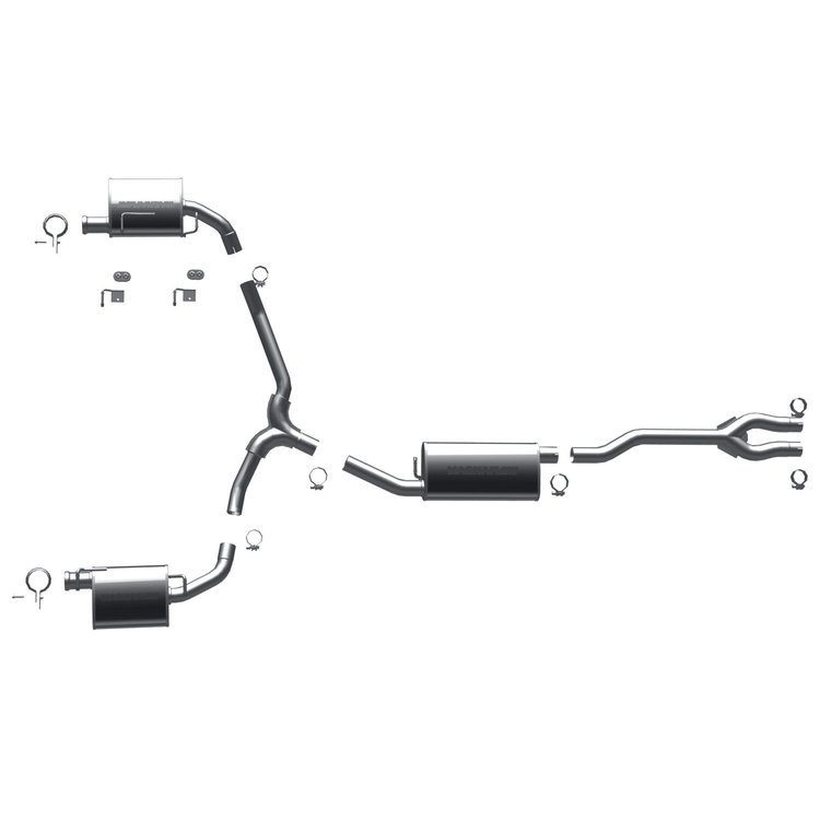 Cat-Back Exhaust System 2009-10 Dodge Challenger 3.5L V6