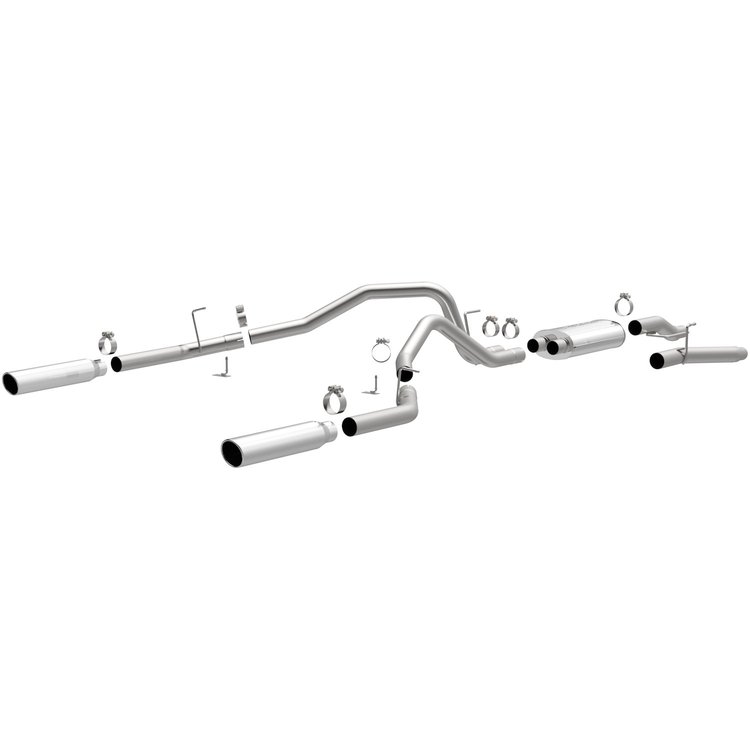16520 Street Series Cat-Back Performance Exhaust System Fits Select Ford, Lincoln Models