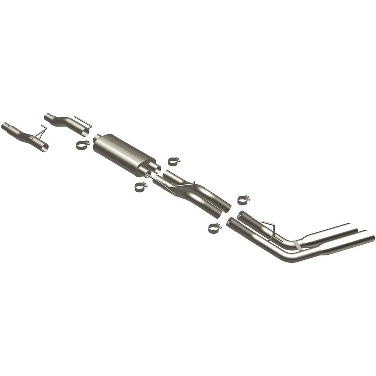 16523 Street Series Cat-Back Performance Exhaust System Fits Select Ford, Lincoln Models