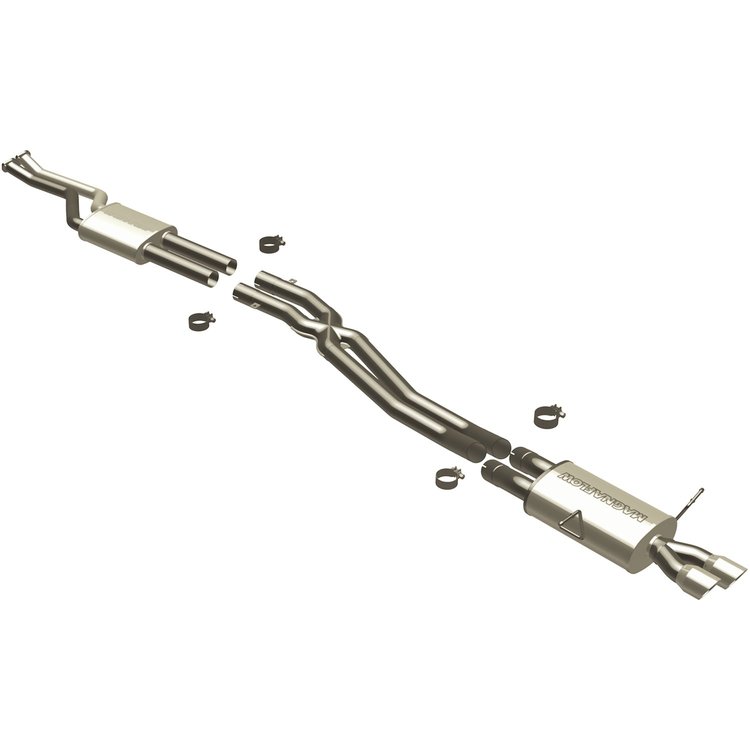 16532 Touring Series Cat-Back Performance Exhaust System Fits Select BMW Models