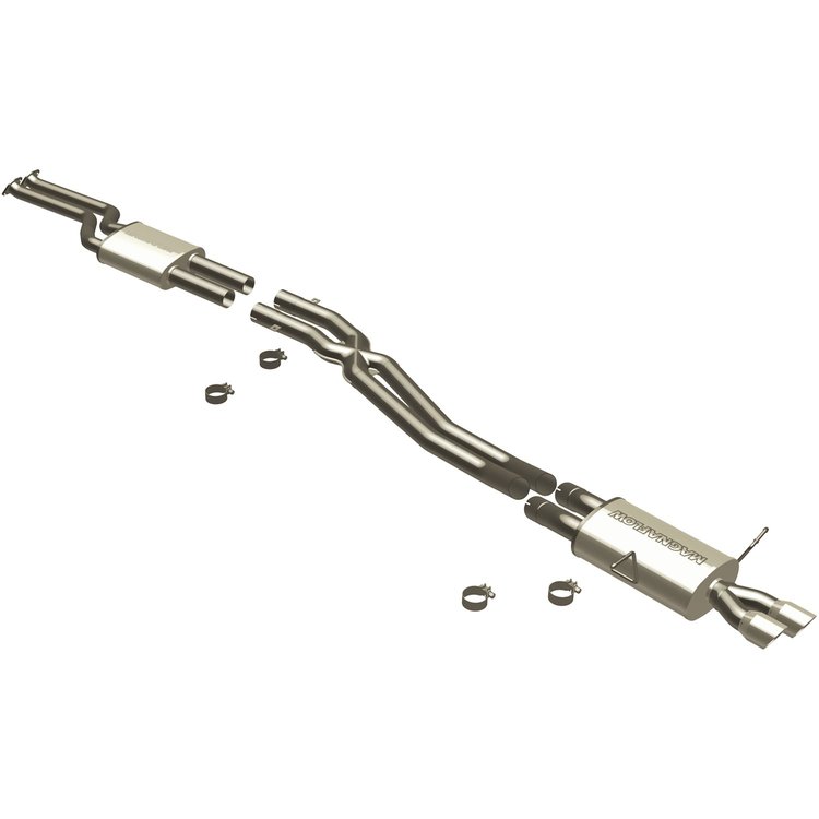 16533 Touring Series Cat-Back Performance Exhaust System Fits Select BMW Models