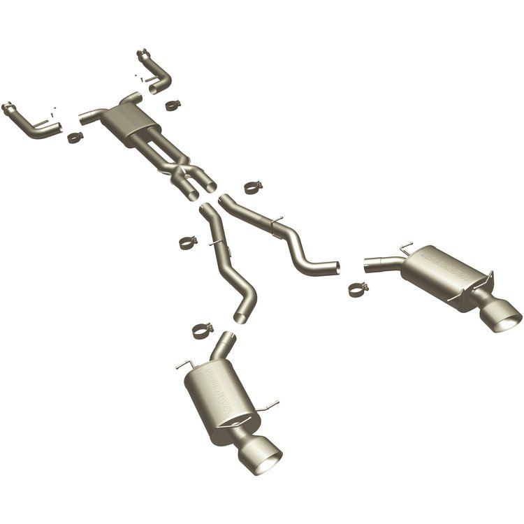 Cat-Back Exhaust System 2004-05 BMW 645ci 4.4L V8