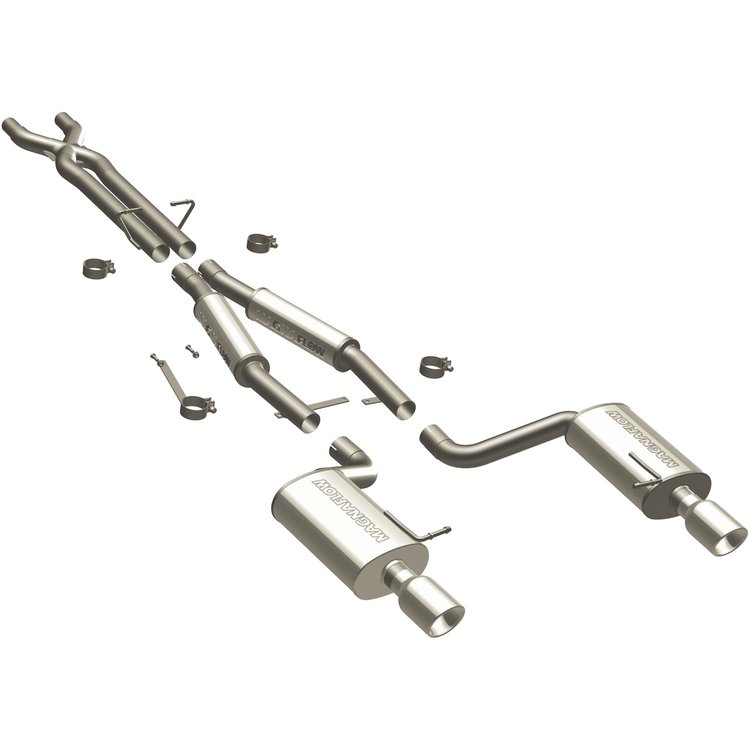 Touring Series Cat-Back Exhaust System 2004-06 Audi S4 4.2L V8