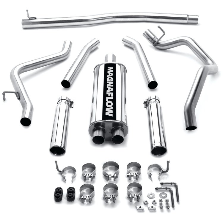 16622 Street Series Cat-Back Performance Exhaust System Fits Select Dodge, Mitsubishi Models