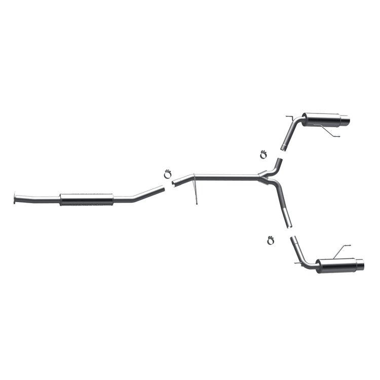 Street Series Cat-Back Exhaust System 2003-2007 Honda Accord Coupe 3.0L V6