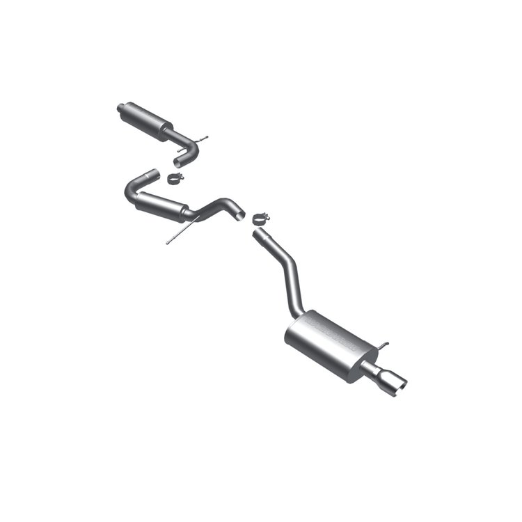 Touring Series Cat-Back Exhaust System 2005-10 VW Jetta 2.5L L5