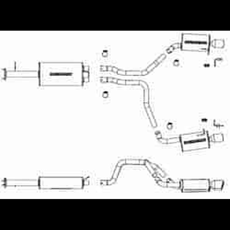 CAT-BACK 03-07 TRAILBLAZE