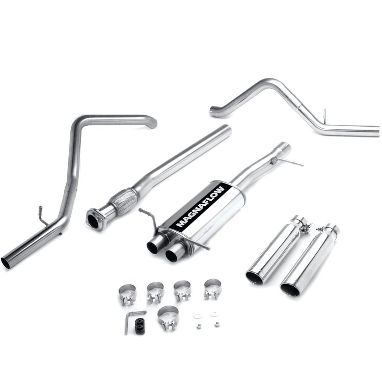 MF Series Cat-Back Exhaust System 2007-08 Silverado/Sierra 1500 4.8L/5.3L/6.0L