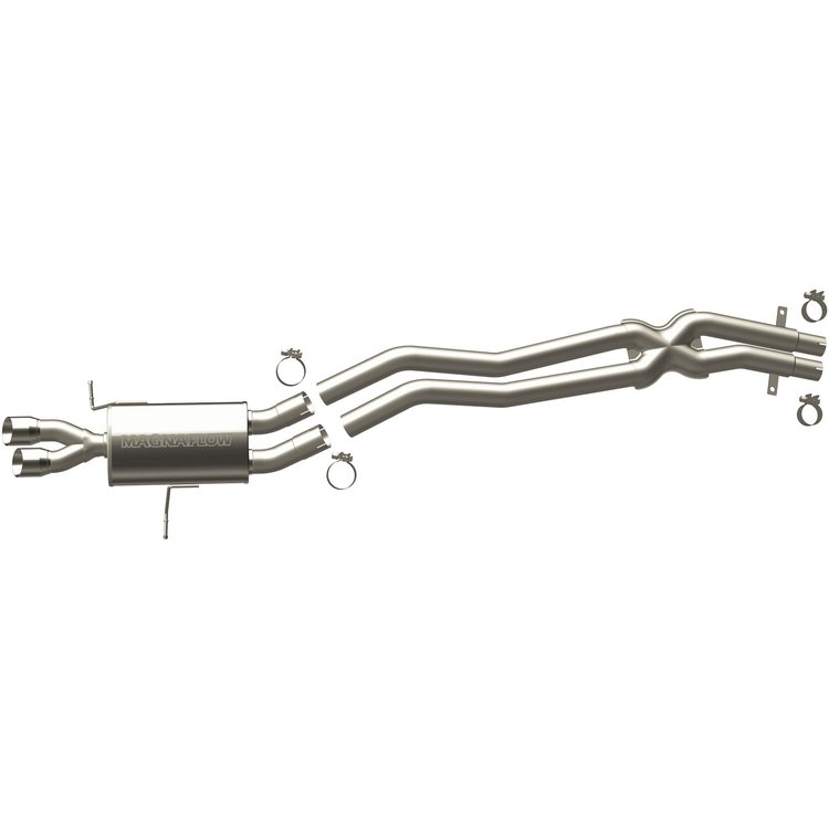16748 Touring Series Cat-Back Performance Exhaust System Fits Select BMW Models