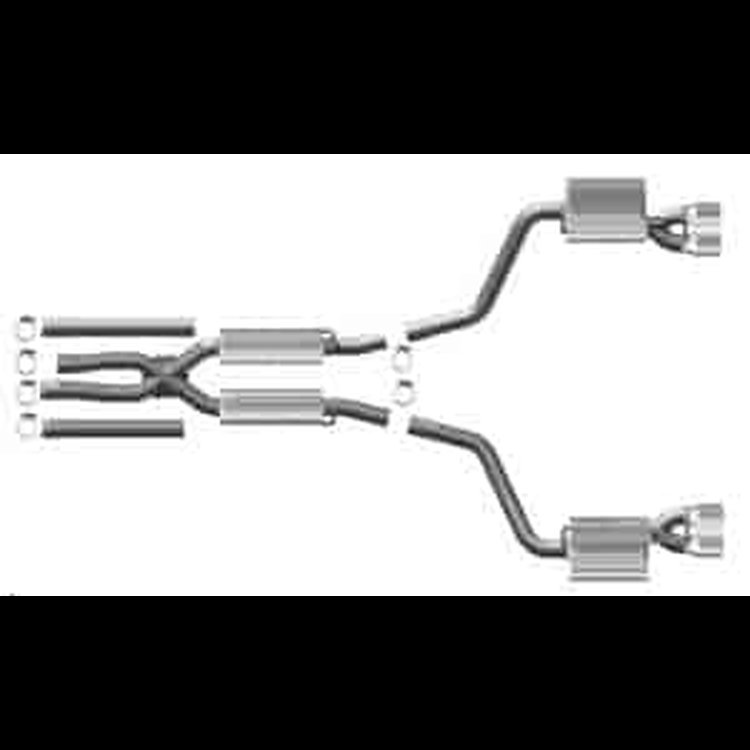 Cat-Back Exhaust System 2009 Challenger R/T 5.7L HEMI