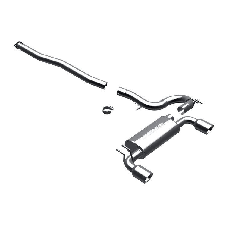 Cat-Back Exhaust System 2008-15 Mitsubishi Lancer Evolution Turbo 2.0L L4