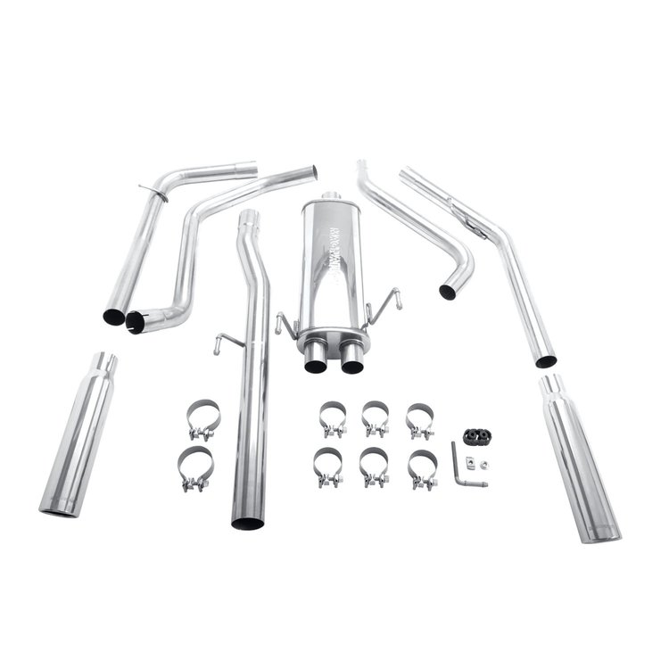 MF Series Cat-Back Exhaust System 2008 Dodge Ram 1500 5.7L, Mega Cab/76.3" Bed