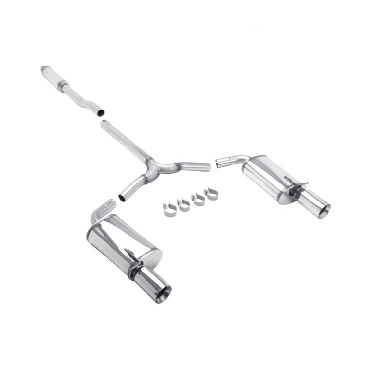 Touring Series Cat-Back Exhaust System 2008-2014 Mini Cooper Clubman S Turbo 1.6L L4