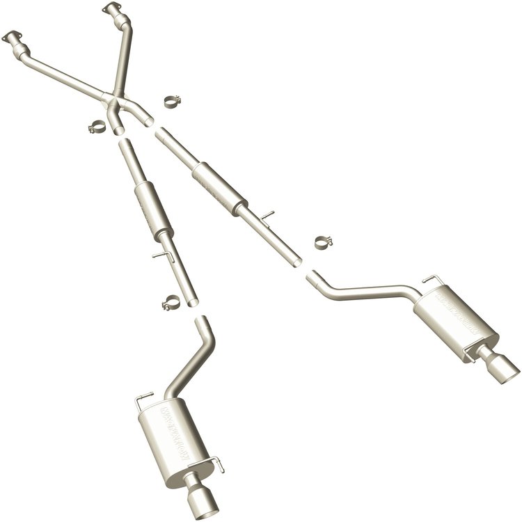 16862 Street Series Cat-Back Performance Exhaust System Fits Select Infiniti Models