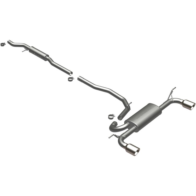 MF Series Cat-Back Exhaust System 2007-14 Ford Edge 2.0L/3.5L