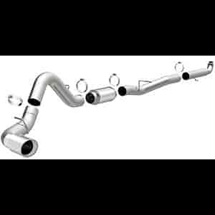 Performance Turbo-Back Exhaust System 2001-2007 Silverado/Sierra 2500HD/3500 6.6L V8
