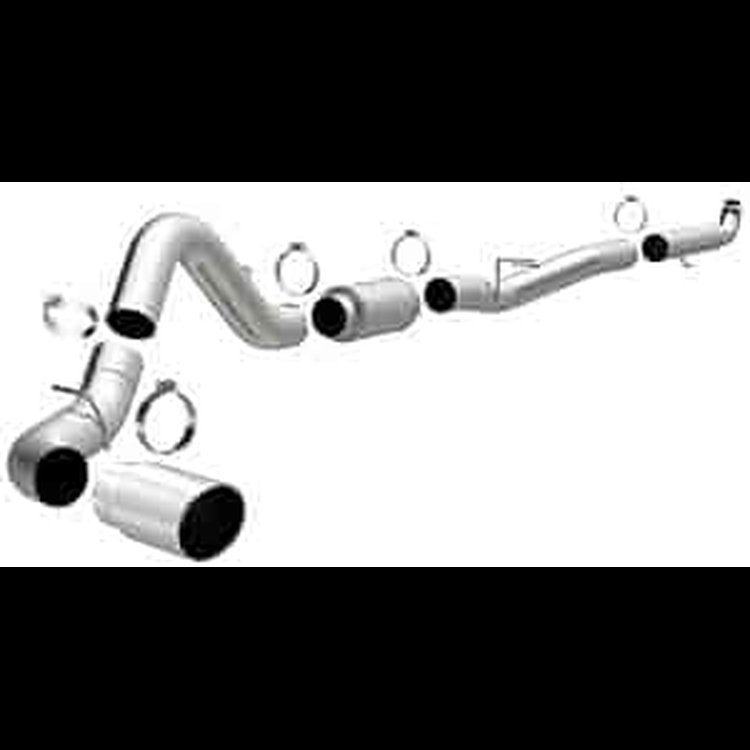 Performance Turbo-Back Exhaust System 2001-2007 Silverado/Sierra 2500HD/3500 6.6L V8