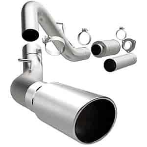 Performance Filter-Back Exhaust System 2007-2010 Silverado/Sierra 2500HD/3500 6.6L V8 Diesel
