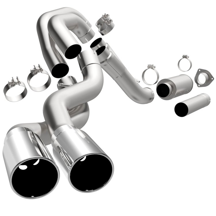 XL Performance Filter-Back Exhaust System 2007-2010 Chevy/GMC 2500HD/3500 6.6L Diesel
