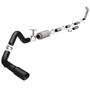 Black Series Turbo-Back Performance Exhaust System 1999-2003 F-250/F-350 Super Duty 7.3L Diesel