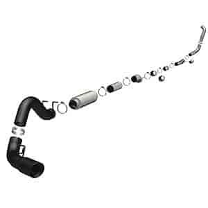 Black Series Turbo-Back Performance Exhaust System 2003-2007 Ford F-250/F-350 Super Duty 6.0L Diesel