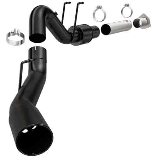 Black Filter-Back Exhaust System 2011-2015 F-250/F-350/F-450 Super Duty 6.7L Diesel