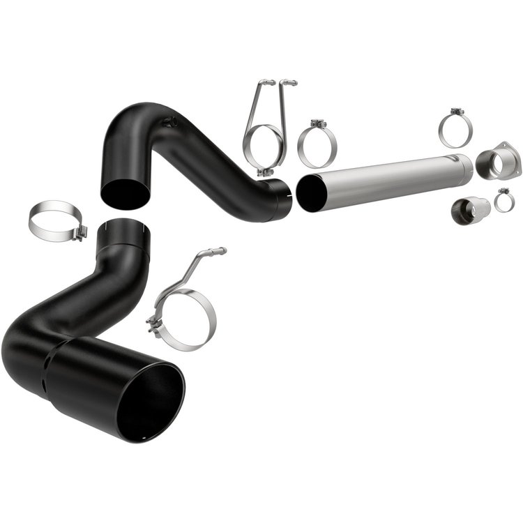 17067 Black Series Diesel Filter-Back Performance Exhaust System