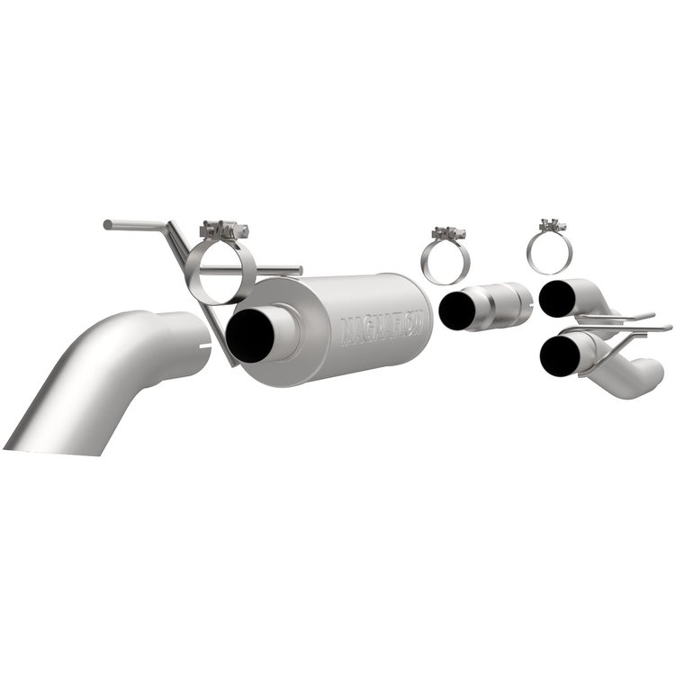 17107 Cat-Back Performance Exhaust System for Off-Road Pro Series Fits Select Ford, Lincoln Models