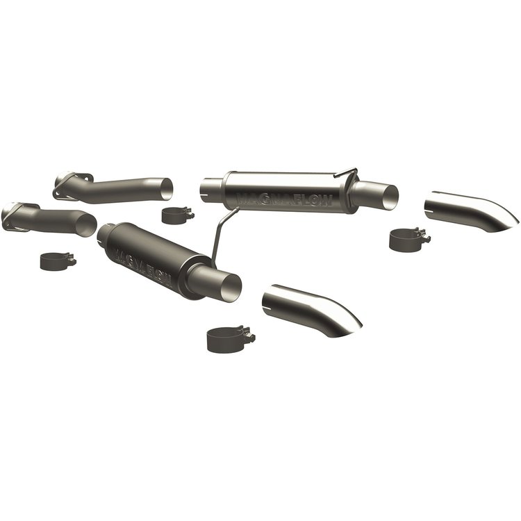 17118 Competition Series Cat-Back Performance Exhaust System for 1986-2004 Ford Mustang