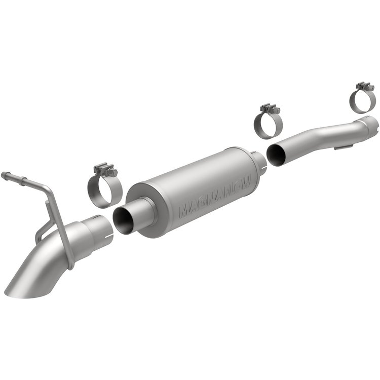 17119 Off-Road Pro Series Cat-Back Performance Exhaust System for 2007-2011 Jeep Wrangler