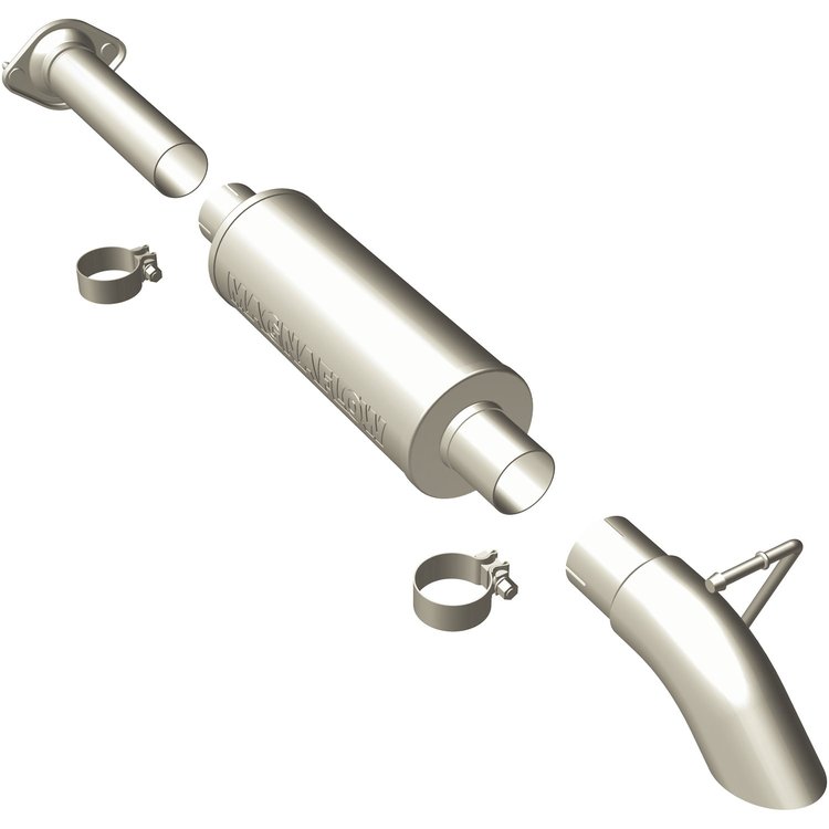 17121 Off-Road Pro Series Cat-Back Performance Exhaust System for 2004-2006 Jeep Wrangler