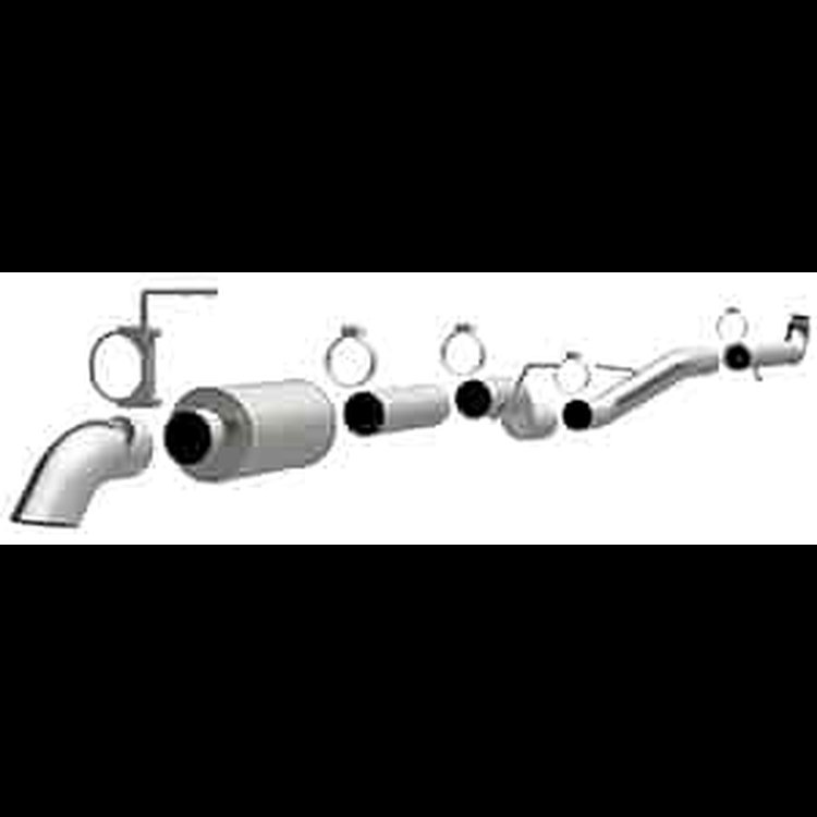 Off-Road Pro Series Turbo-Back Exhaust System 2001-2007 Silverado/Sierra 2500HD/3500 6.6L V8 Diesel