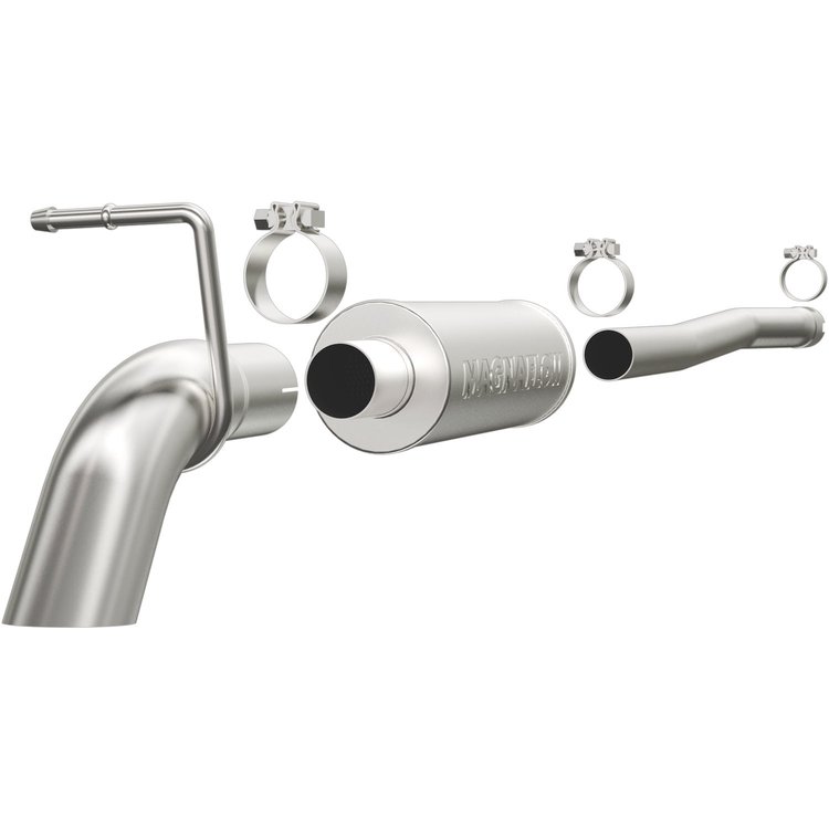 Pro Series Off-Road Cat-Back Exhaust System 2012-2018 Jeep Wrangler JK 4-Door 3.6L V6