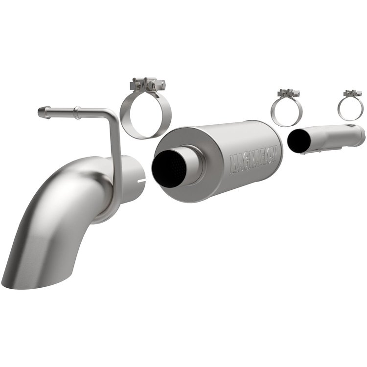Pro Series Off-Road Cat-Back Exhaust System 2012-2018 Jeep Wrangler JK 2-Door 3.6L V6